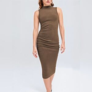 Cider Tan Sleveless Dress